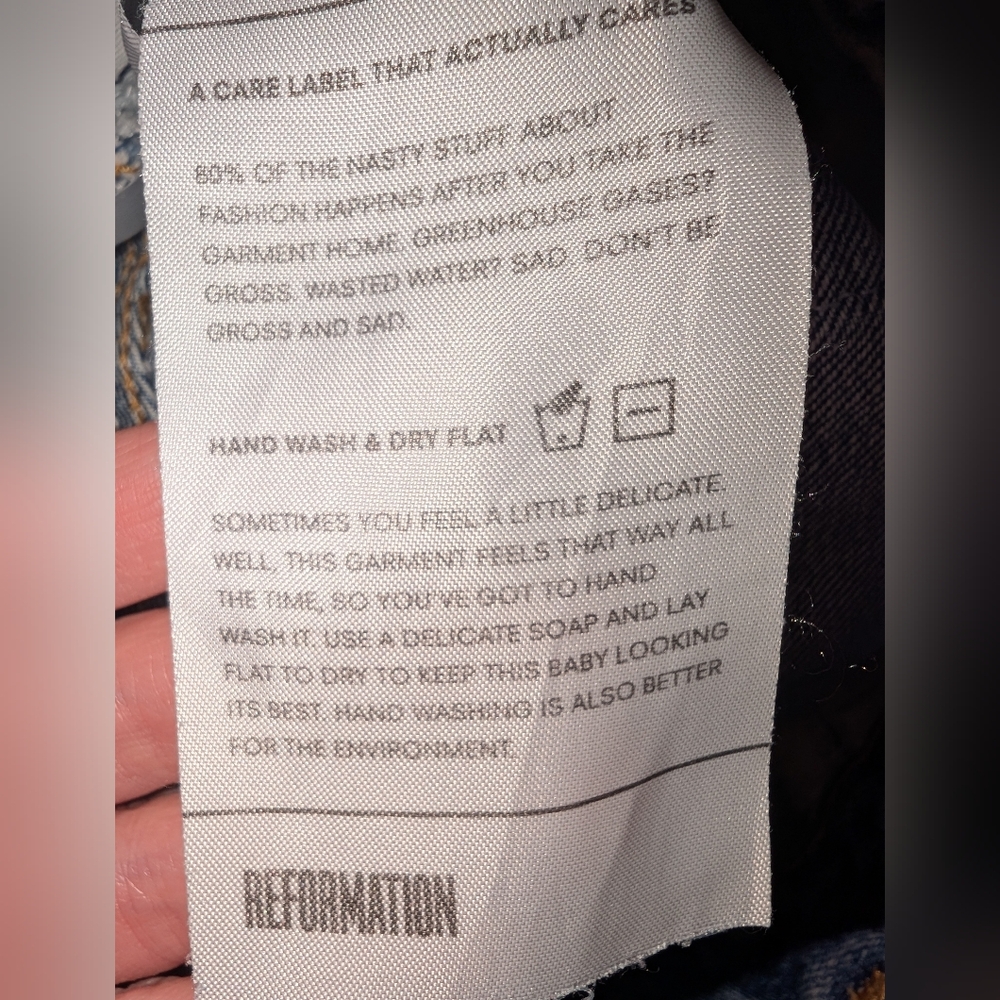 Reformation Reworked Levi's Shorts - Picture 6 of 8